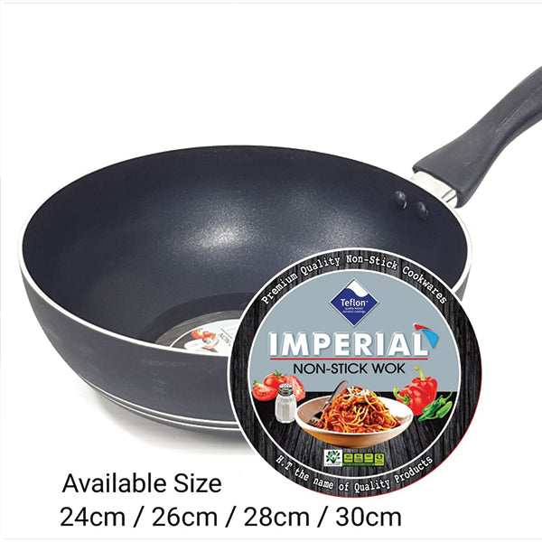 Imperial Non Stick Stir Fry Pan 30cm | 24HOURS.PK