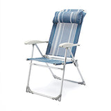 Pro Camp High Back Stripe Chair PRO000045 | 24HOURS.PK
