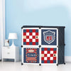 Foldable Wardrobe Clothes Organizer with Doors 4 Cube | 24HOURS.PK