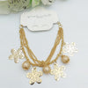 Latest Design Double Chain With Flower Design Bracelet For Girls And Women | 24HOURS.PK
