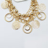 Creative Design Chains With Gold Pearl & Eclipse Bracelet For Girls And Women | 24hours.pk