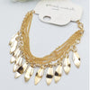 Latest Golden Chains And Plates Design Bracelet For Girls And Women | 24hours.pk