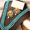 Latest Dark & Light Multicolors Pearls Necklace For Womens Set | 24HOURS.PK