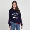 Ja Tujhy Maaf Kia Sweatshirt Blue For Unisex | 24hours.pk