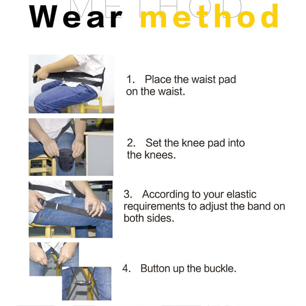 Hangang Portable Correcting Sitting Posture Back Belt | 24HOURS.PK