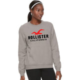 Holister California Winter Sweatshirt For Unisex Grey | 24hours.pk