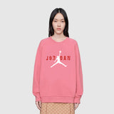 Jordan Printed Winter Unisex Sweatshirt Pink | 24hours.pk