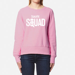 Suicide Squad Winter Sweatshirt For Unisex - Pink | 24hours.pk