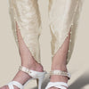 Tulip Cotton Silk With Pearls Shalwar For Her Golden | 24hours.pk