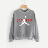Jordan Printed Winter Unisex Sweatshirt Grey | 24HOURS.PK
