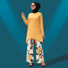 Simple Design Yellow Kurti For Womens | 24hours.pk