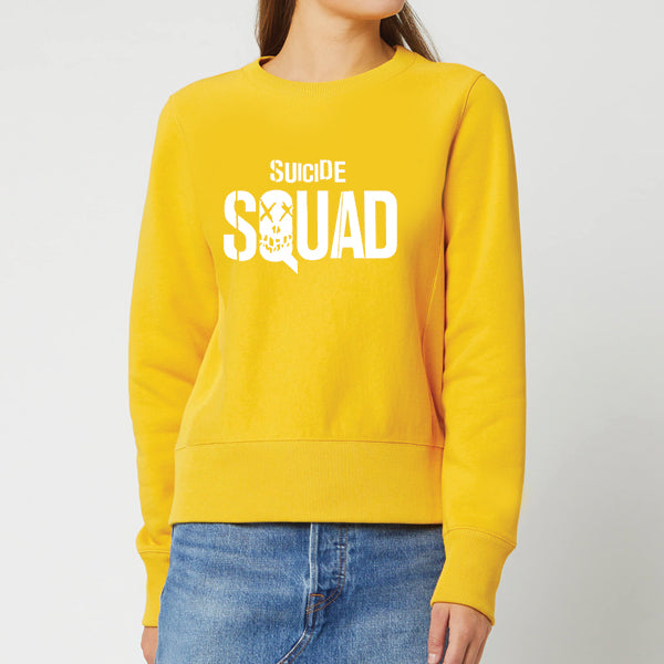 Suicide Squad Winter Sweatshirt For Unisex - Yellow | 24hours.pk
