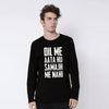 Dil Mein Aata Hoon Samajh Mein Nahi Printed Sweatshirt Black For Unisex | 24hours.pk