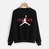 Jordan Printed Winter Unisex Sweatshirt Black | 24hours.pk