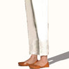Printed Cigarette Pant For Girls White | 24HOURS.PK