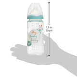 Tigex 300 ML Silicone teat Plastic Feeding Bottle Sea Green | 24HOURS.PK