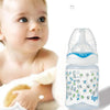 Tigex Bottle Intuition Wide Neck Silicone 150 Ml (0-6 Months) Blue | 24HOURS.PK