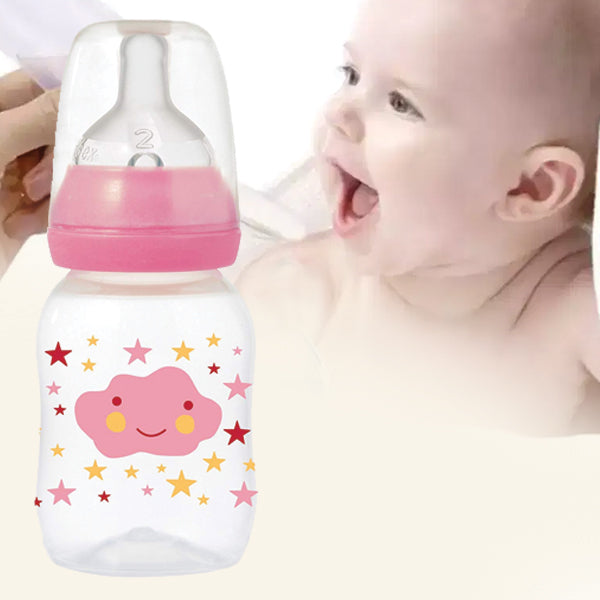 Tgex 110 ML Plastic Feeding Bottle with Silicone Teat | 24HOURS.PK