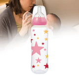 Tigex Wide Neck Air Control Feeding Bottle with Silicone Nipple 6m + 330ml | 24HOURS.PK