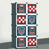 Foldable Wardrobe Clothes Organizer with Doors 8Cube | 24HOURS.PK