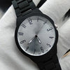 New Simple White & Black Wrist Watch For Womens | 24hours.pk