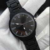 New Simple Black Wrist Watch For Womens | 24hours.pk