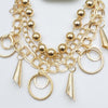Simple Design Chains With Gold Pearl And Eclipse Bracelet For Girls And Women | 24hours.pk