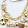 Golden With White Pearl Chains Bracelet For Girls And Women | 24hours.pk
