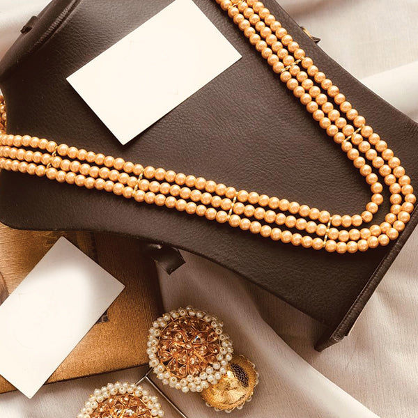 Latest Multicolors Pearls Necklace For Womens Set | 24HOURS.PK