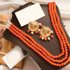Latest Style Multicolors Pearls Necklace For Womens Set | 24HOURS.PK