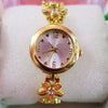Women Flower Design Bracelet Wrist Watch Random Colors | 24HOURS.PK