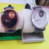 Latest Design Leather Straps Analog Watch Random Colors | 24HOURS.PK
