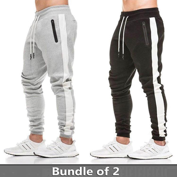 Pack Of 2 Side Panel Sweatpants For Men | 24HOURS.PK