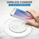 Pack of 2 Fantasy Wireless Charger And Spark S530 Mini Bluetooth Headset | 24HOURS.PK