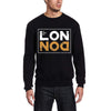 London Black New Printed Fleece Winter Sweatshirt | 24HOURS.PK