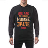 Log Aag Se Nahi Humse Jalte Hain Winter Sweatshirt Black | 24HOURS.PK
