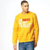Ideas are Bulletproof Sweatshirt for Unisex Yellow | 24hours.pk