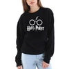 Harry Potter Printed Winter Sweatshirt - Black | 24hours.pk