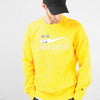Just Lift It printed Winter Sweatshirt Yellow | 24HOURS.PK
