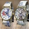 Pack of 2  Eiffel Tower Butterfly Dial Women Watch Random Design | 24HOURS.PK
