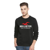 Holister California Winter Sweatshirt For Unisex Black | 24hours.pk