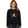 Jordan Printed Winter Unisex Sweatshirt Black | 24hours.pk