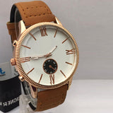 New Roman Watch For Mens Cost Brown | 24HOURS.PK