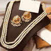 Latest Light Multicolors Pearls Necklace For Womens Set | 24HOURS.PK