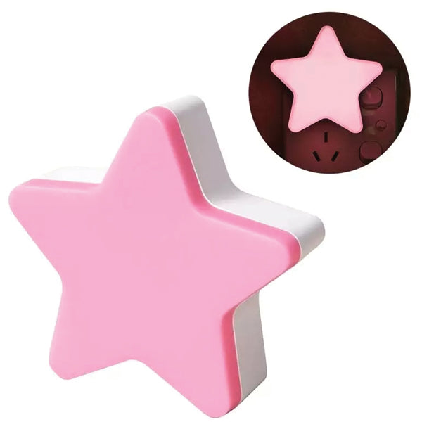 Star LED Sensor Kids Night Lamp Baby Sleeping Bed Light | 24hours.pk