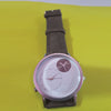 Latest Design Leather Straps Analog Watch Random Colors | 24HOURS.PK