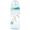 Tigex 300 ML Silicone teat Plastic Feeding Bottle Sea Green | 24HOURS.PK