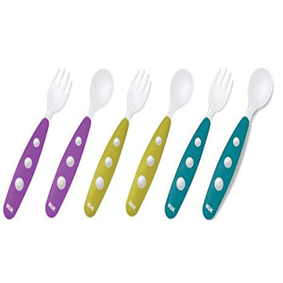 Nuk Easy Learning Mini Cutlery Set 10255047 | 24HOURS.PK