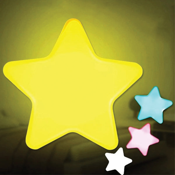 Star LED Sensor Kids Night Lamp Baby Sleeping Bed Light | 24hours.pk