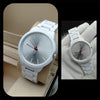 New Simple White Wrist Watch For Womens | 24hours.pk